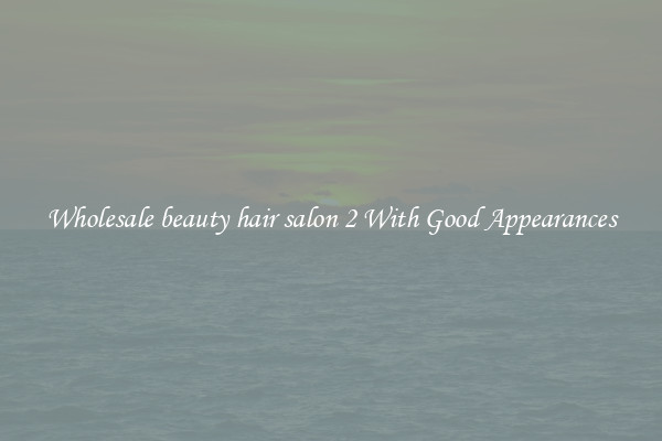 Wholesale beauty hair salon 2 With Good Appearances